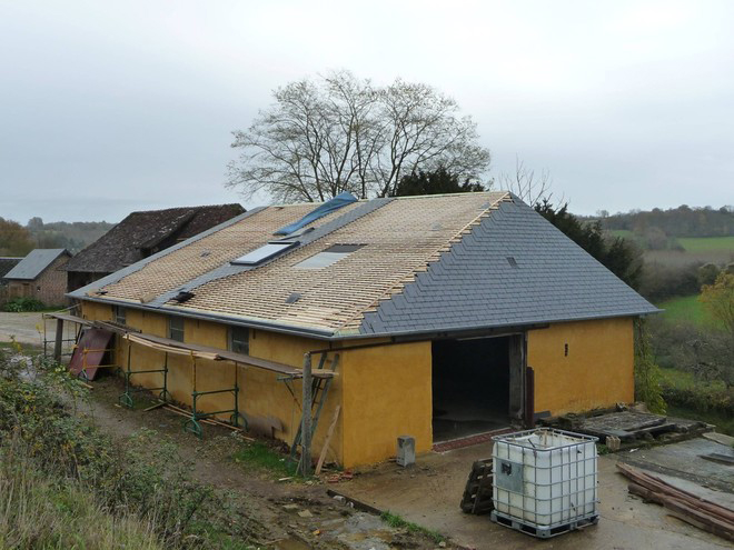 Rénovation toiture ardoise Melun (77)